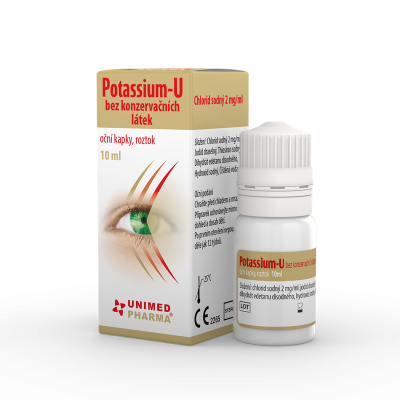 Potassium-U bez konzervačních látek - Oční kapky s jodidem draselným, 